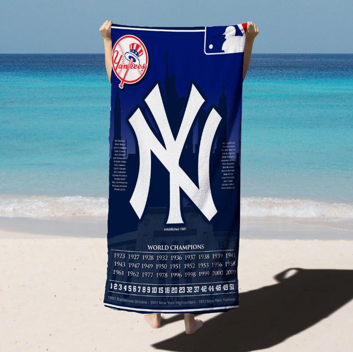 Toalla edición Equipo de Futbol Americano New York Yankees